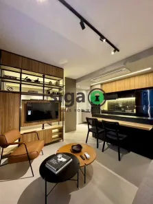 Apartamento com 1 Quarto para alugar, 38m² no Vila São Francisco (Zona Sul), São Paulo
