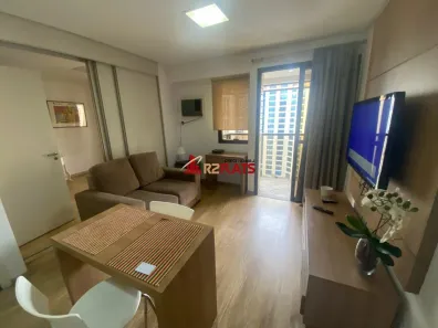 Flat com 1 Quarto para alugar, 38m² no Moema, São Paulo