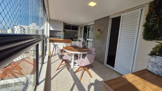 Apartamento com 2 Quartos à venda, 98m² no Campo Grande, Santos