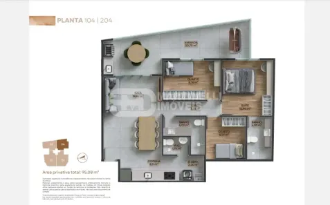 Apartamento com 3 Quartos à venda, 91m² no Recreio dos Bandeirantes, Rio de Janeiro
