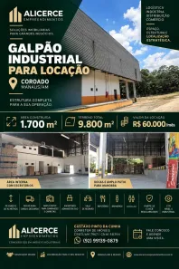 Galpão/Depósito/Armazém para alugar, 1800m² no Coroado, Manaus