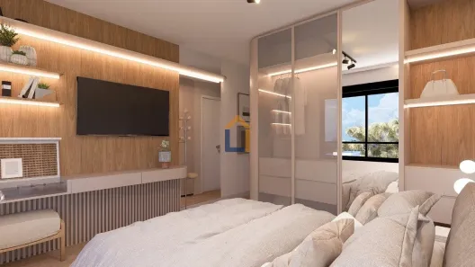 Apartamento com 2 Quartos à venda, 62m² no Hauer, Curitiba