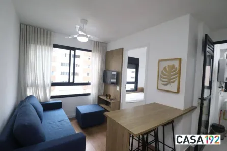 Apartamento com 2 Quartos para alugar, 40m² no Moema, São Paulo