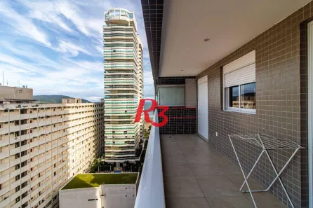Apartamento com 2 Quartos à venda, 73m² no Gonzaga, Santos