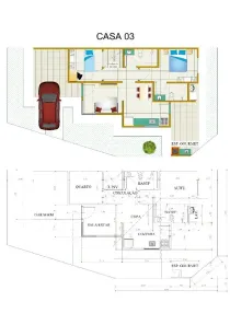 Casa com 2 Quartos à venda, 72m² no Jardim Nhanhá, Campo Grande