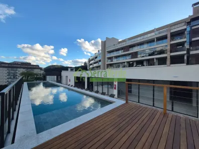 Apartamento com 1 Quarto para alugar, 36m² no Itaipava, Petrópolis