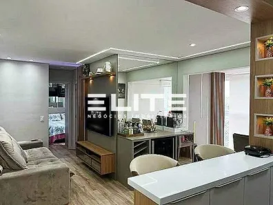 Apartamento com 2 Quartos à venda, 57m² no Jardim, Santo André