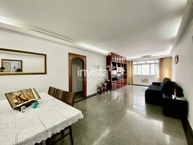 Apartamento com 3 Quartos à venda, 140m² no Gonzaga, Santos