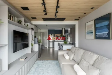 Flat com 1 Quarto à venda, 54m² no Vila Nova Conceição, São Paulo