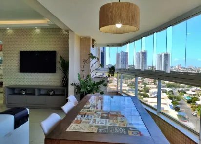 Apartamento com 3 Quartos para alugar, 133m² no Patamares, Salvador