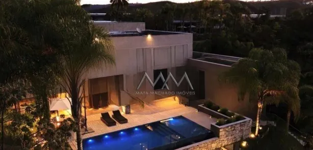 Casa de Condomínio com 4 Quartos à venda, 696m² no Vale dos Cristais, Nova Lima