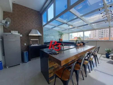 Apartamento com 3 Quartos à venda, 90m² no Campo Grande, Santos
