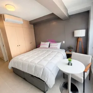 Apartamento com 1 Quarto para alugar, 23m² no Vila Cordeiro, São Paulo