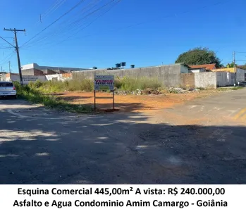 Lote/Terreno à venda, 445m² no Condomínio Amin Camargo, Goiânia