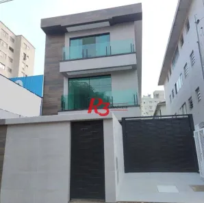 Sobrado com 2 Quartos à venda, 100m² no Campo Grande, Santos