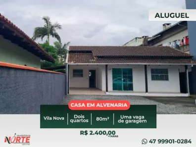 Casa com 2 Quartos para alugar, 132m² no Vila Nova, Joinville
