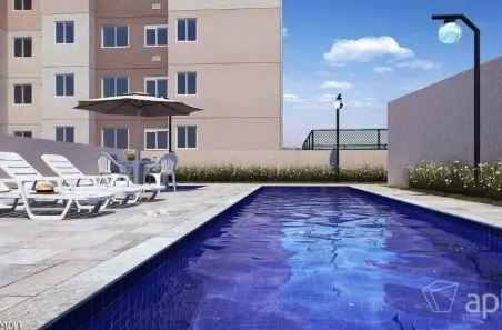 Apartamento com 2 Quartos para alugar, 37m² no Vila Ré, São Paulo