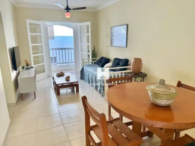 Apartamento com 1 Quarto para alugar, 61m² no Jardim Las Palmas, Guarujá