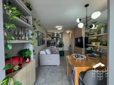 Apartamento com 2 Quartos para alugar, 66m² no Barreiros, São José