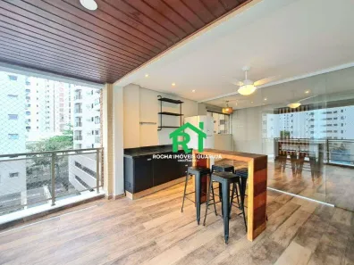 Apartamento com 4 Quartos para venda ou aluguel, 194m² no Pitangueiras, Guarujá