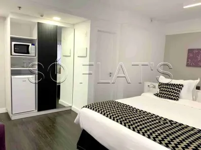 Flat com 1 Quarto à venda, 33m² no Moema, São Paulo