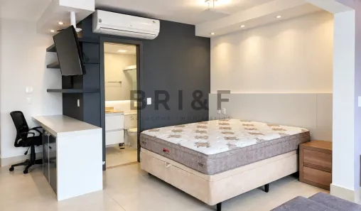 Apartamento com 1 Quarto para alugar, 33m² no Brooklin Paulista, São Paulo