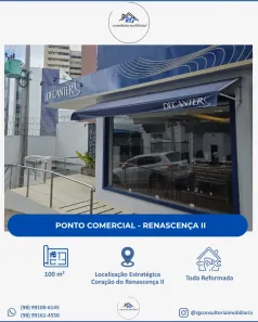 Ponto Comercial para alugar, 120m² no Renascença, São Luís