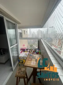 Apartamento com 2 Quartos à venda, 81m² no Campo Grande, Santos