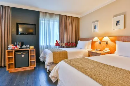 Flat com 1 Quarto à venda, 29m² no Cidade Monções, São Paulo