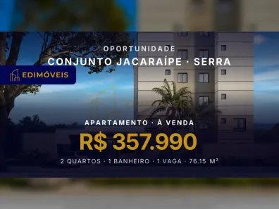 Apartamento com 2 Quartos à venda, 76m² no Conjunto Jacaraípe, Serra
