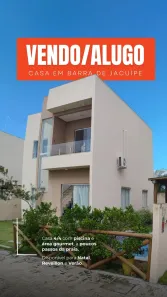 Casa de Condomínio com 4 Quartos à venda, 250m² no Barra do Jacuípe (Monte Gordo), Camaçari