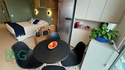 Apartamento com 1 Quarto para alugar, 32m² no Jardim das Acácias, São Paulo