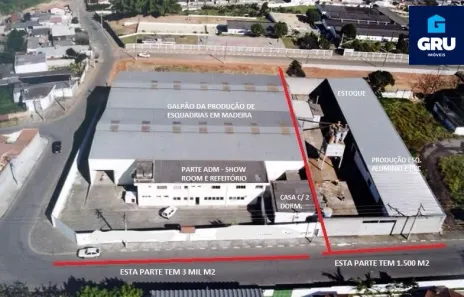 Galpão/Depósito/Armazém à venda, 4500m² no Vila Brás Cubas, Mogi das Cruzes