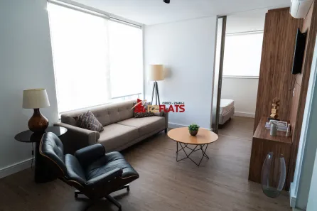 Flat com 1 Quarto para alugar, 38m² no Vila Nova Conceição, São Paulo