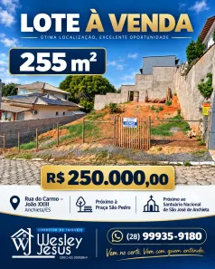 Lote/Terreno à venda, 255m² no , Anchieta