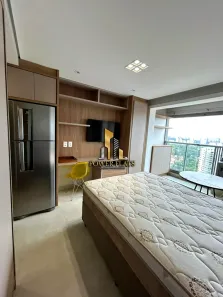 Flat com 1 Quarto para alugar, 30m² no Santo Amaro, São Paulo