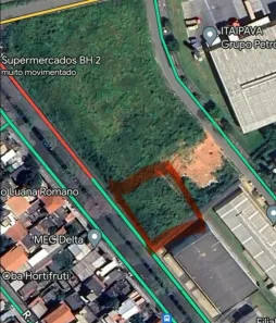 Lote/Terreno à venda, 420m² no Guanabara, Contagem