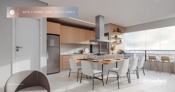 Apartamento com 3 Quartos à venda, 87m² no Cidade Nova, Indaiatuba