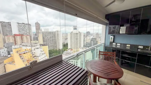 Apartamento com 2 Quartos à venda, 76m² no Centro, São Paulo
