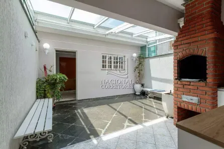 Sobrado com 3 Quartos à venda, 219m² no Vila Camilópolis, Santo André