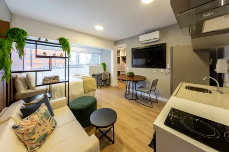 Apartamento com 1 Quarto à venda, 28m² no Brooklin Paulista, São Paulo