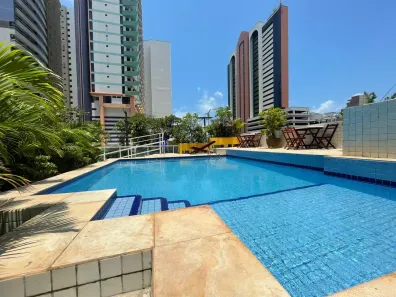 Flat com 1 Quarto à venda, 56m² no Meireles, Fortaleza