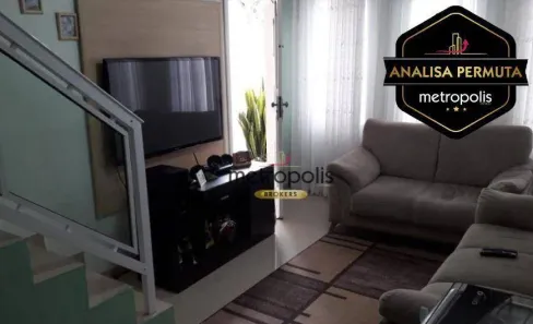 Sobrado com 4 Quartos à venda, 232m² no Jardim Ana Maria, Santo André