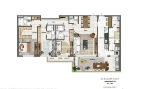 Apartamento com 3 Quartos à venda, 139m² no Barra da Tijuca, Rio de Janeiro