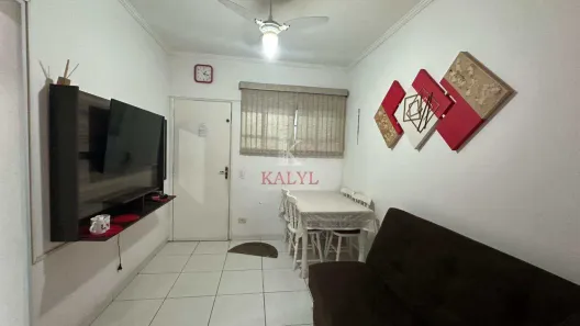Apartamento com 1 Quarto para alugar, 35m² no Aviação, Praia Grande