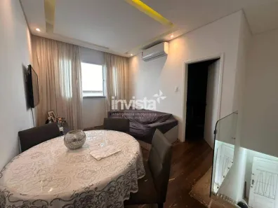 Casa com 2 Quartos para alugar, 75m² no Campo Grande, Santos