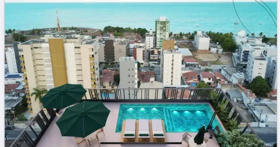 Flat com 1 Quarto à venda, 26m² no Tambaú, João Pessoa