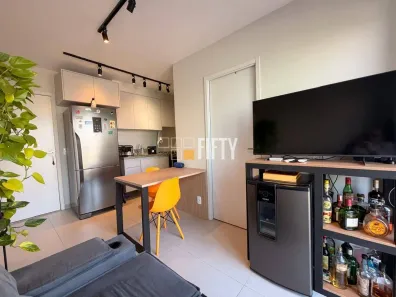 Apartamento com 2 Quartos para alugar, 36m² no Indianópolis, São Paulo