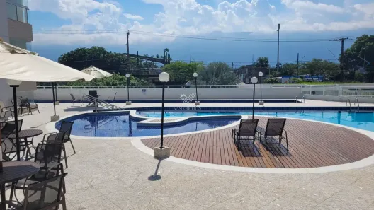 Apartamento com 2 Quartos para alugar, 64m² no Centro, Bertioga