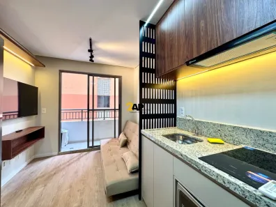 Apartamento com 1 Quarto para alugar, 26m² no Vila Nova Conceição, São Paulo